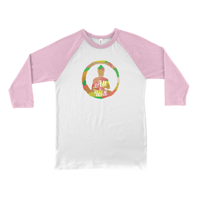 All is Well™ Colorful Baseball Tee