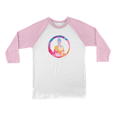 All is Well™ Colorful Baseball Tee