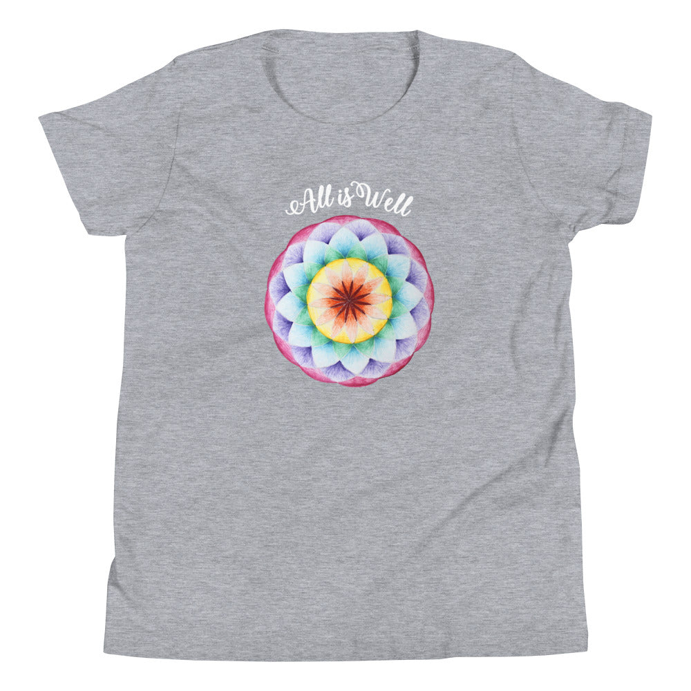 All is Well™ Mandala YOUTH Tee by Jonah