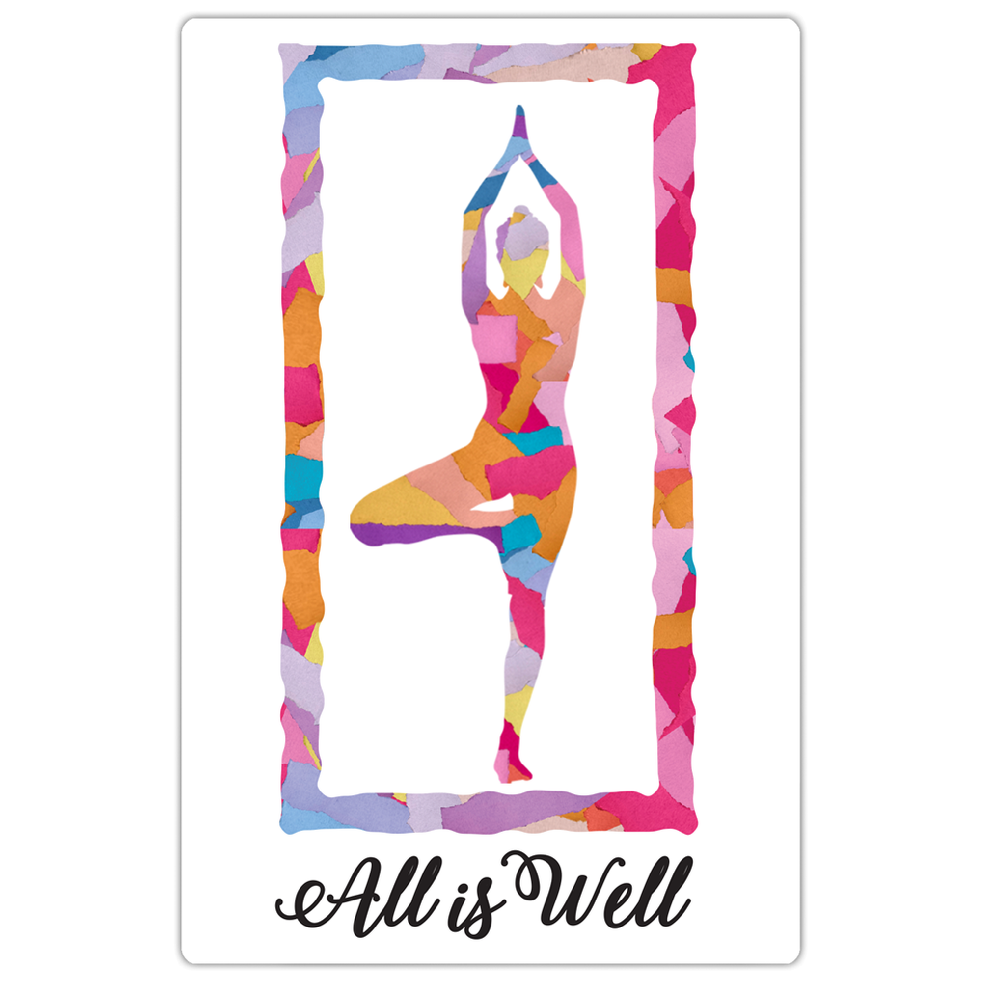 All is Well™ "Tree Pose" Magnet