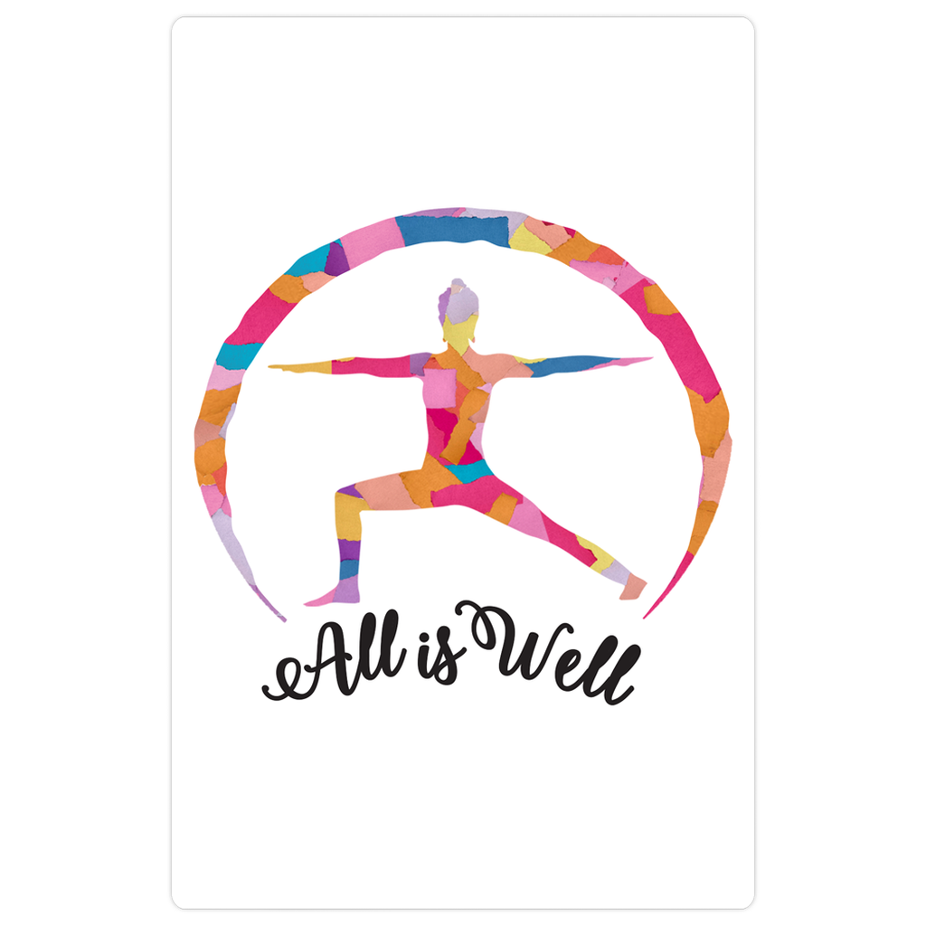 All is Well™ "Warrior Pose" Magnet