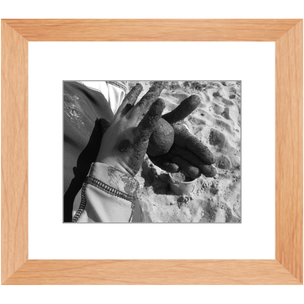 8x10 Framed Prints - "Mud Balls for Sale"