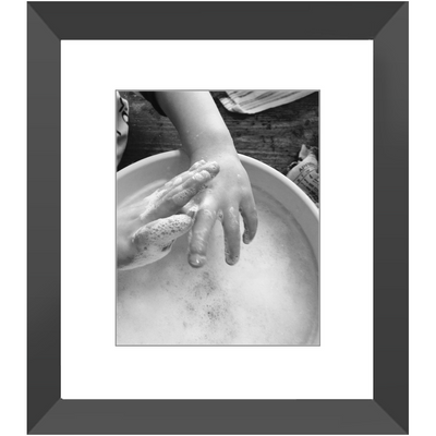 8x10 Framed Prints - "Sudsy Little Hands"