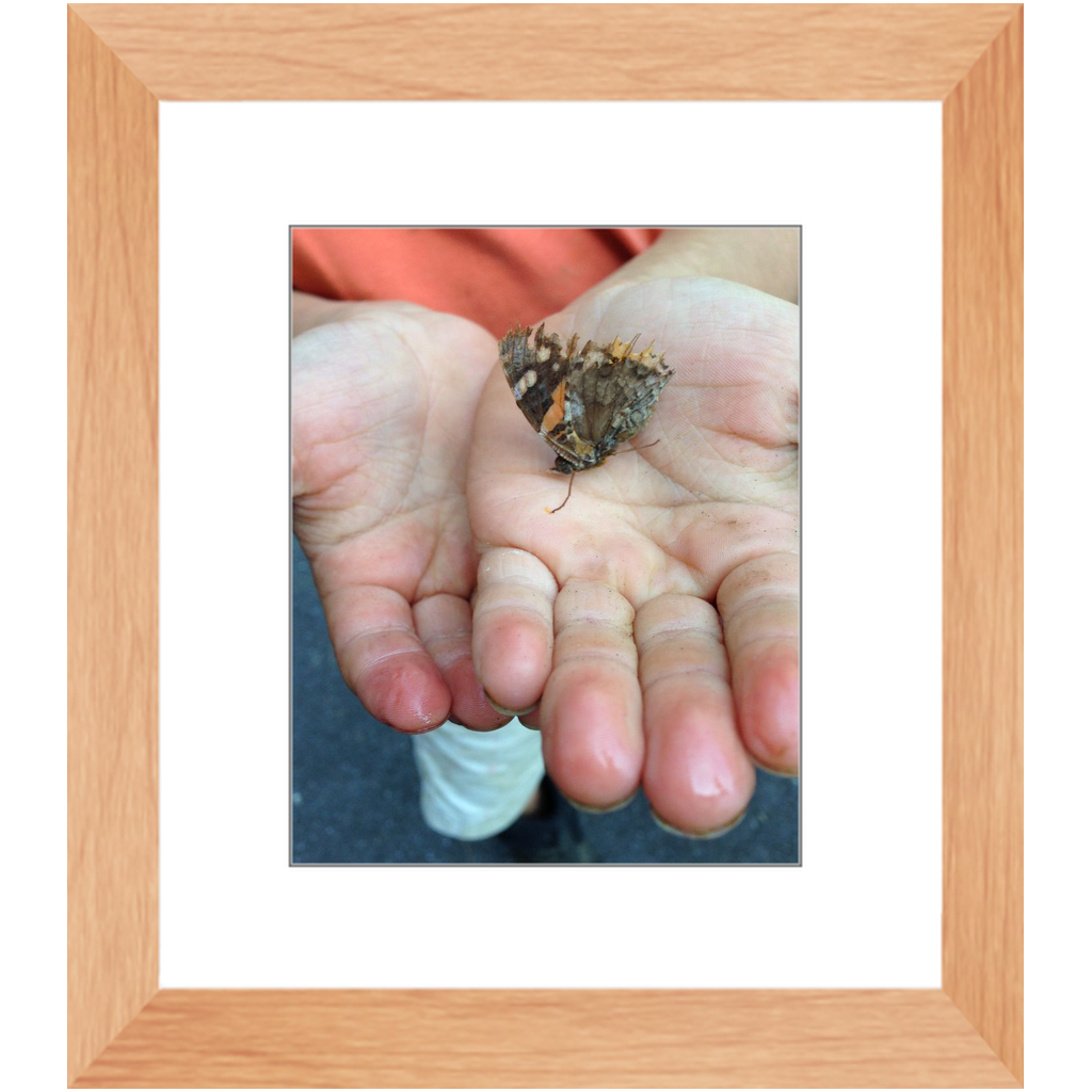 8x10 Framed Prints - "Small Hands and Wings"