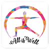 All is Well™ "Warrior Pose" Magnet