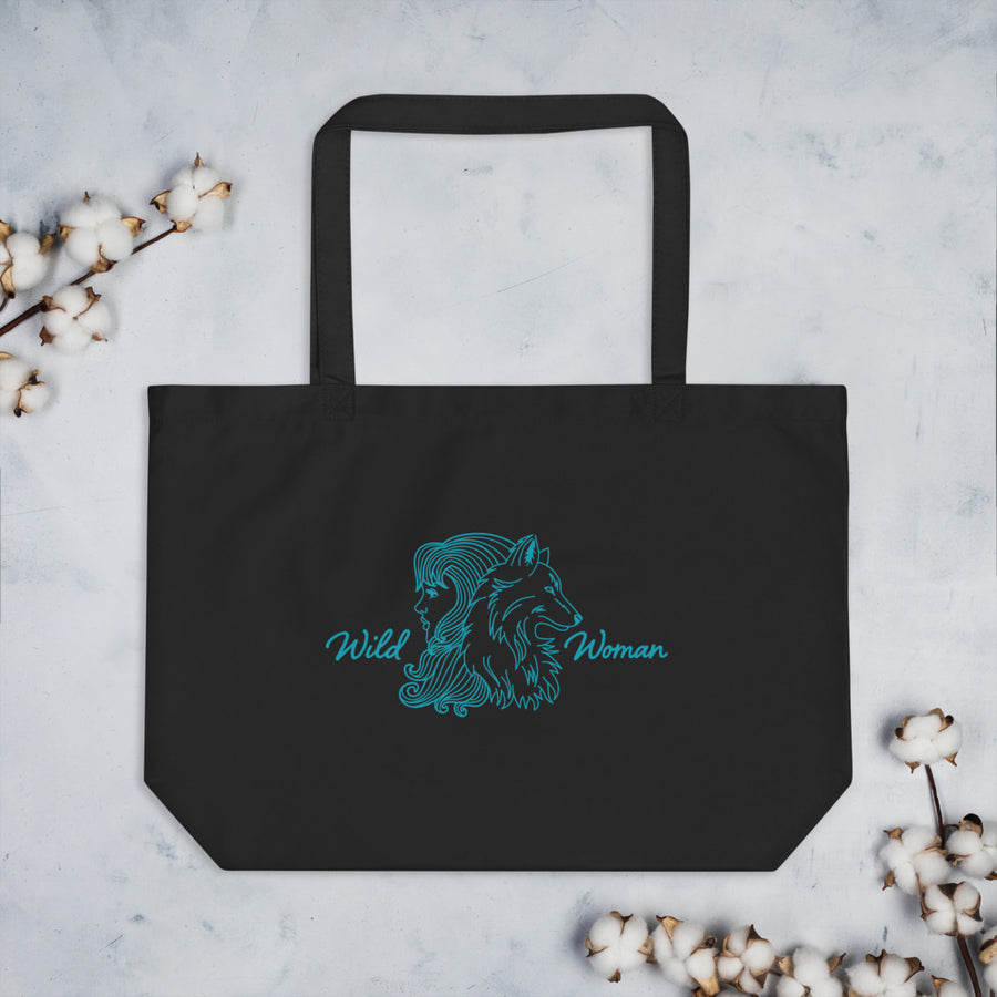 Wild Woman Large Eco Tote Bag