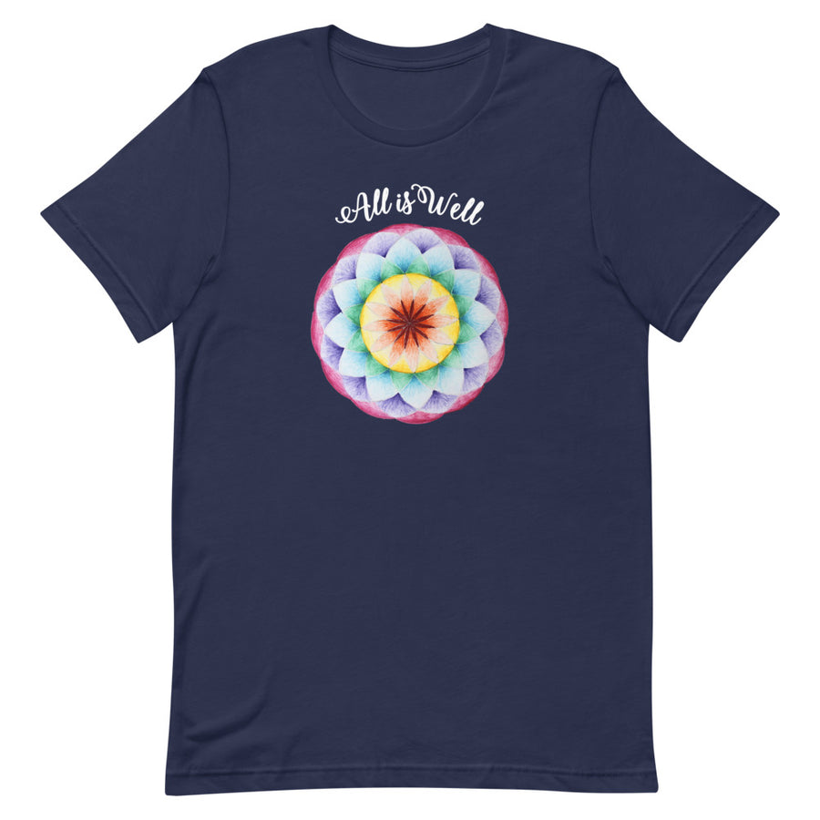 All is Well™ Mandala, Adult Unisex Tee by Jonah