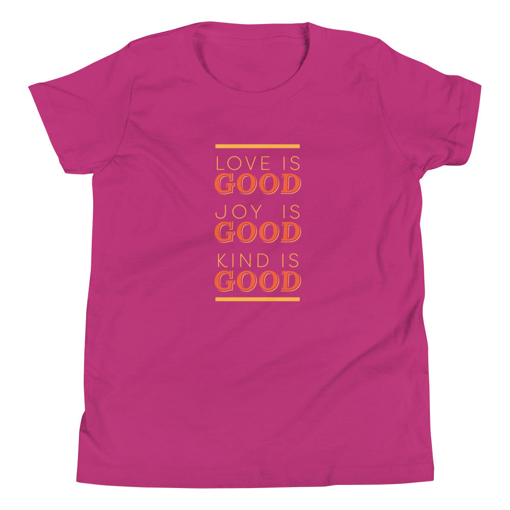 Love is Good, YOUTH Tee by Adrian